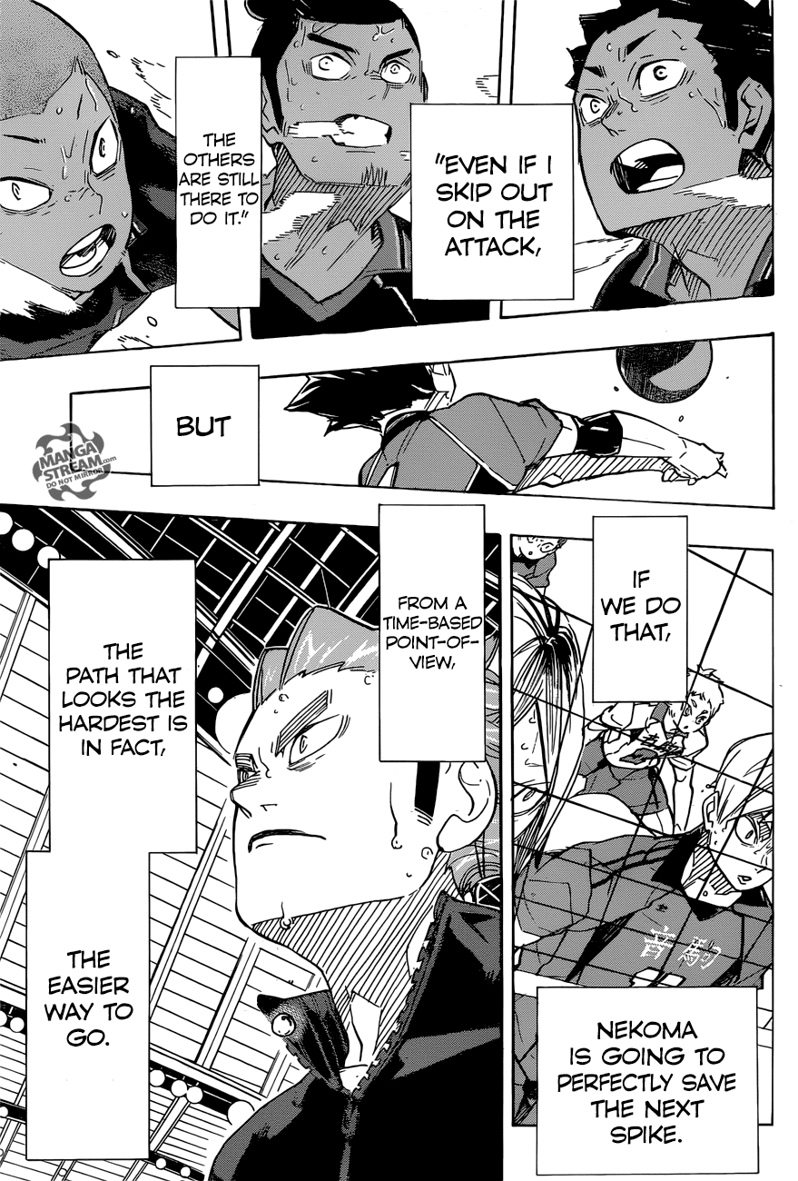 Haikyuu!! - Manga chapter 308 - page 4