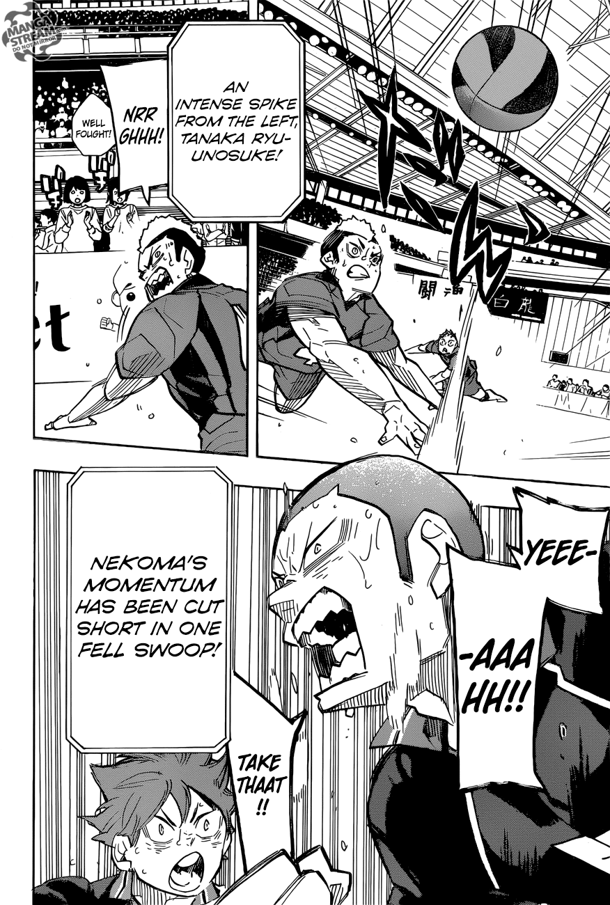 Haikyuu!! - Manga chapter 308 - page 6