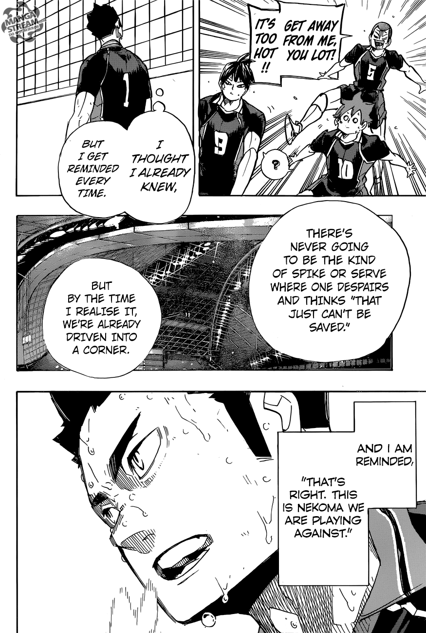 Haikyuu!! - Manga chapter 308 - page 8