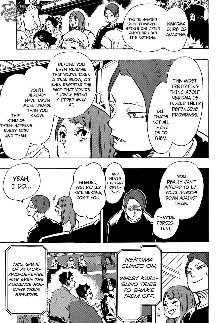 Haikyuu!! - Manga chapter 308 - page 9