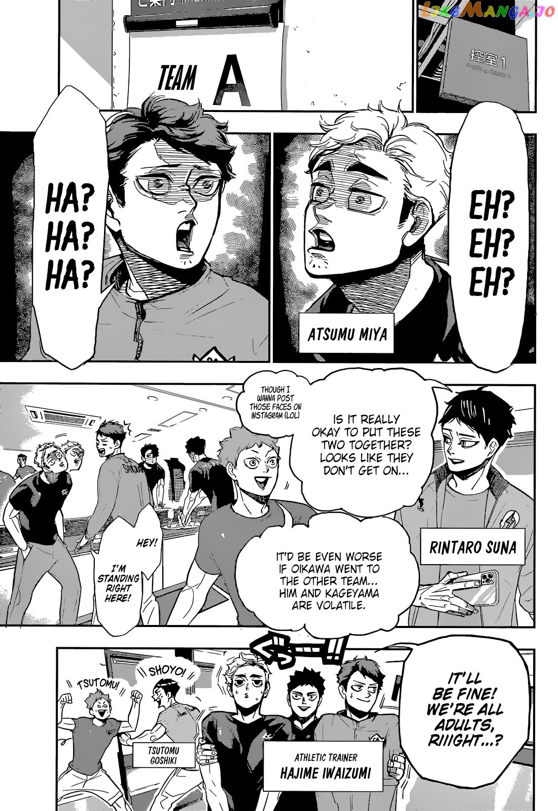 Haikyuu!! - Manga chapter 402.5 - page 12