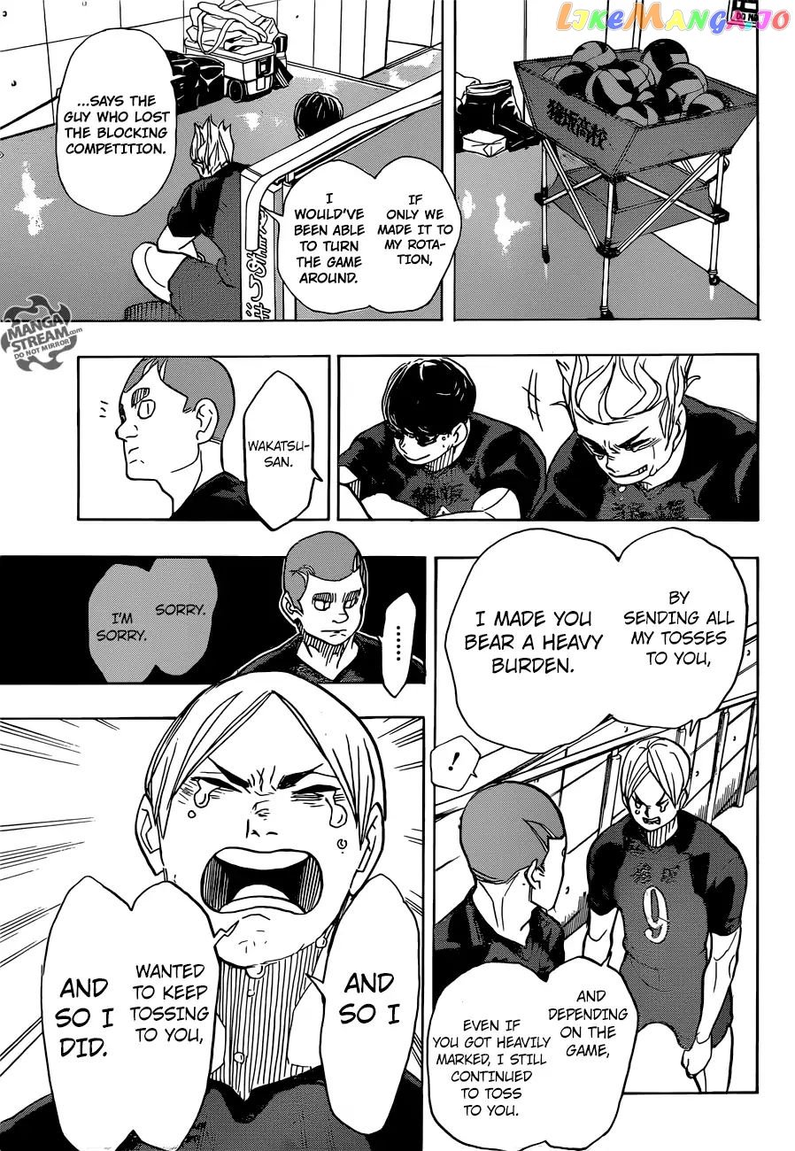 Haikyuu!! - Manga chapter 337 - page 11