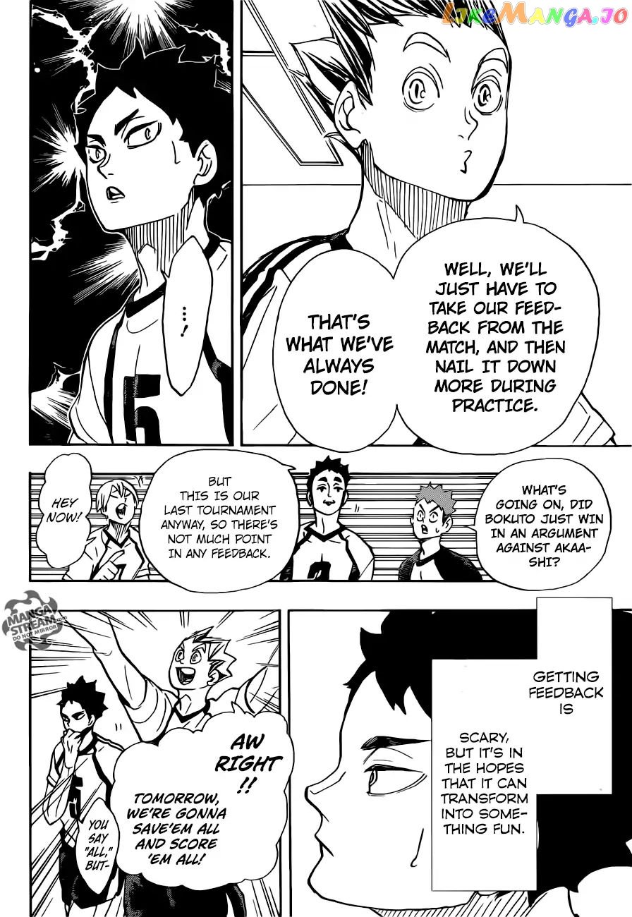 Haikyuu!! - Manga chapter 337 - page 16