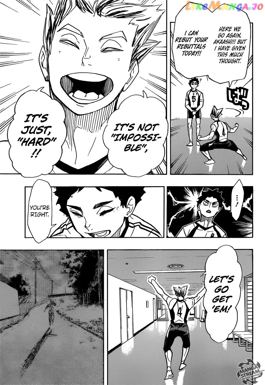 Haikyuu!! - Manga chapter 337 - page 17