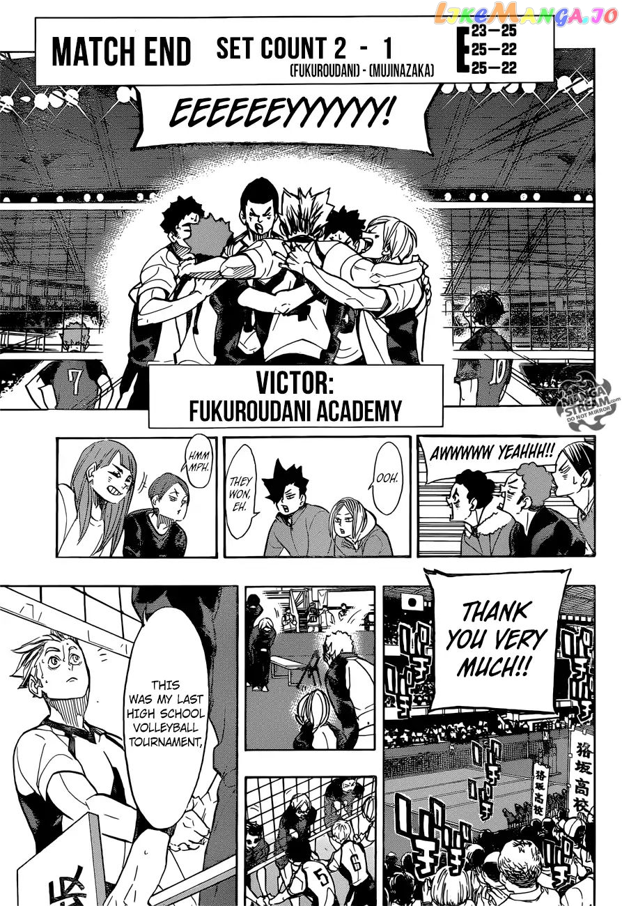 Haikyuu!! - Manga chapter 337 - page 9