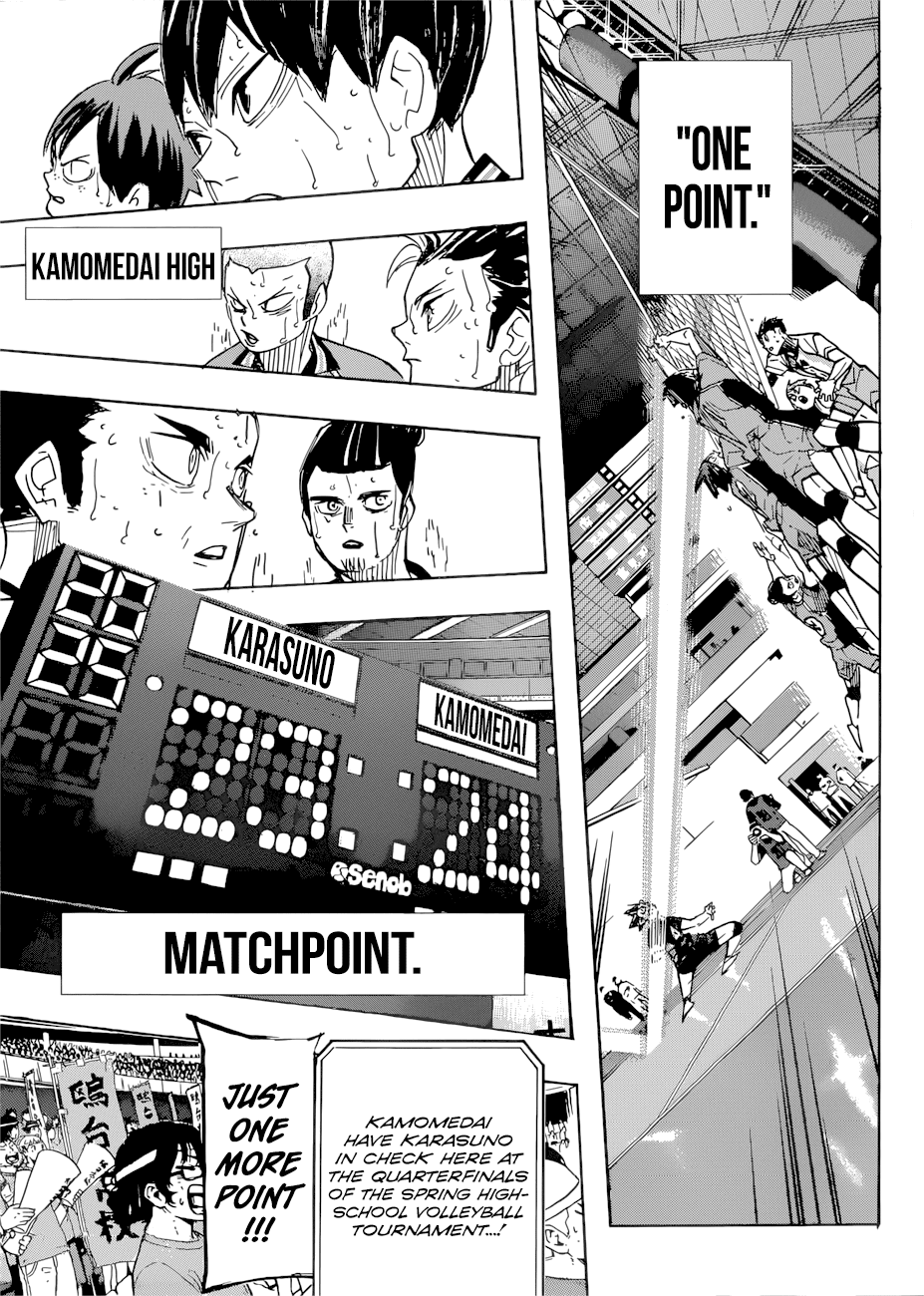 Haikyuu!! chapter 367 - page 10