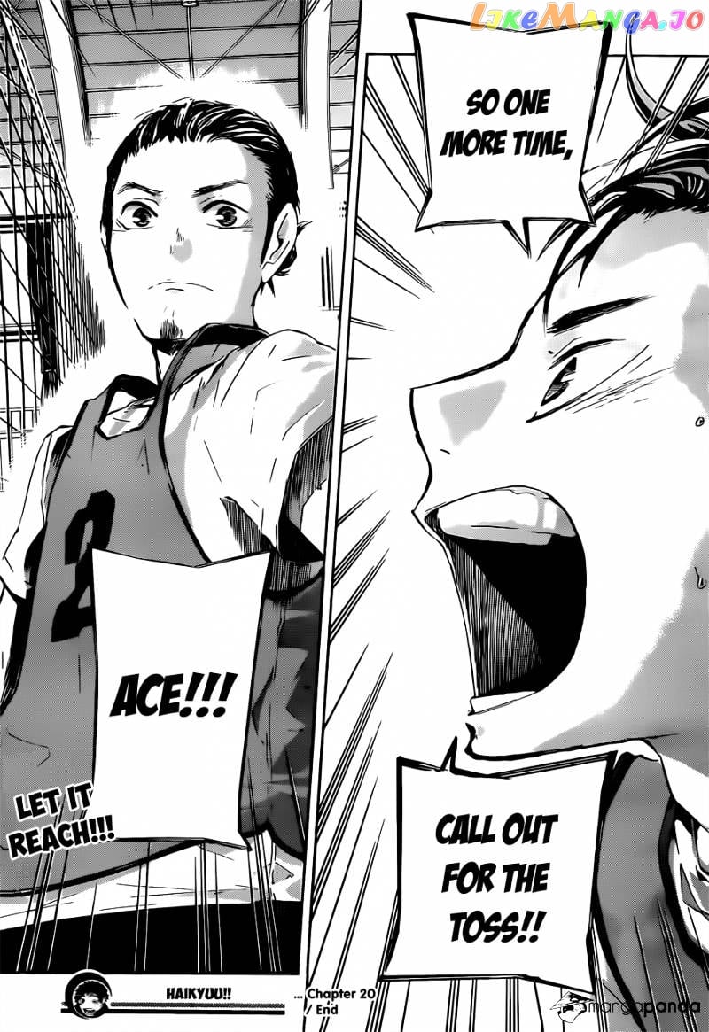 Haikyuu!! chapter 20 - page 23