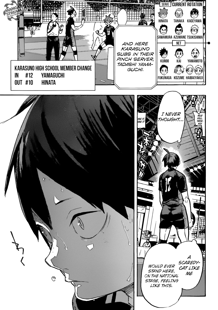 Haikyuu!! - Manga chapter 309 - page 12