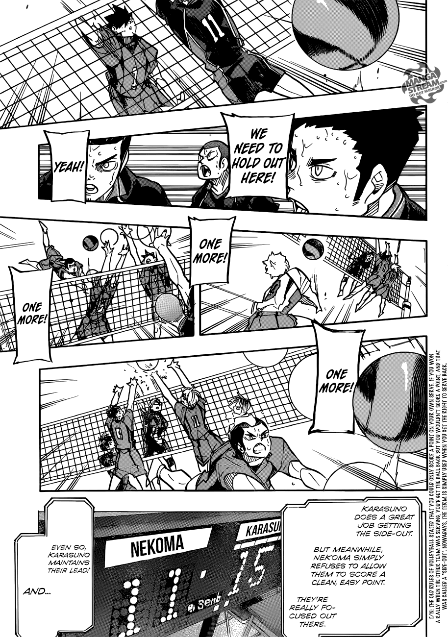 Haikyuu!! - Manga chapter 309 - page 15