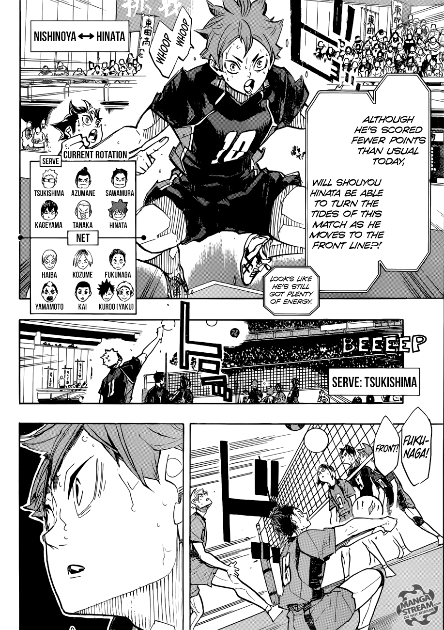 Haikyuu!! - Manga chapter 309 - page 16