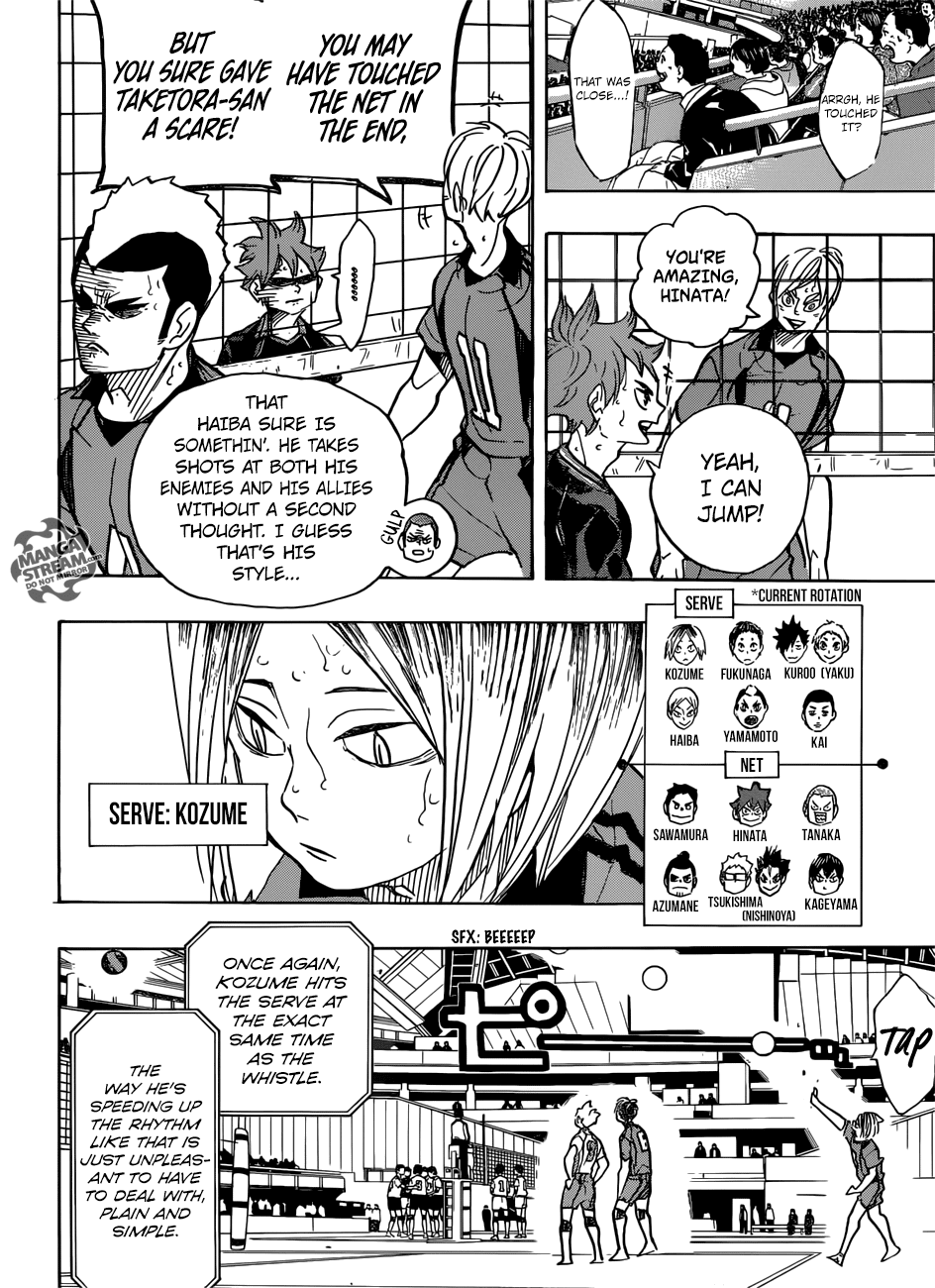 Haikyuu!! - Manga chapter 309 - page 3