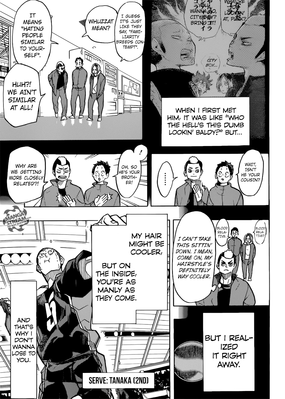 Haikyuu!! - Manga chapter 309 - page 8