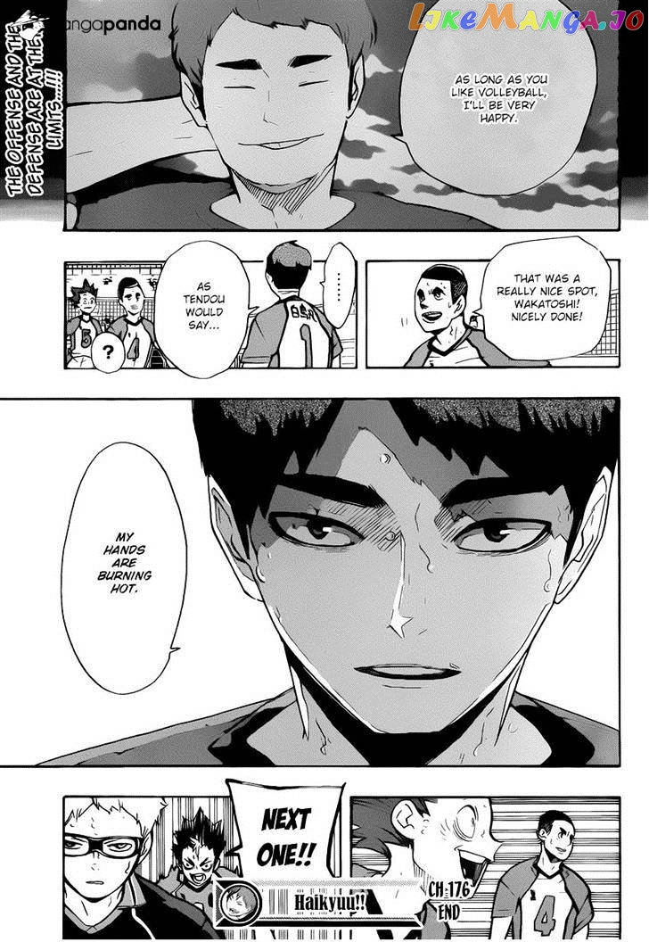 Haikyuu!! chapter 176 - page 18