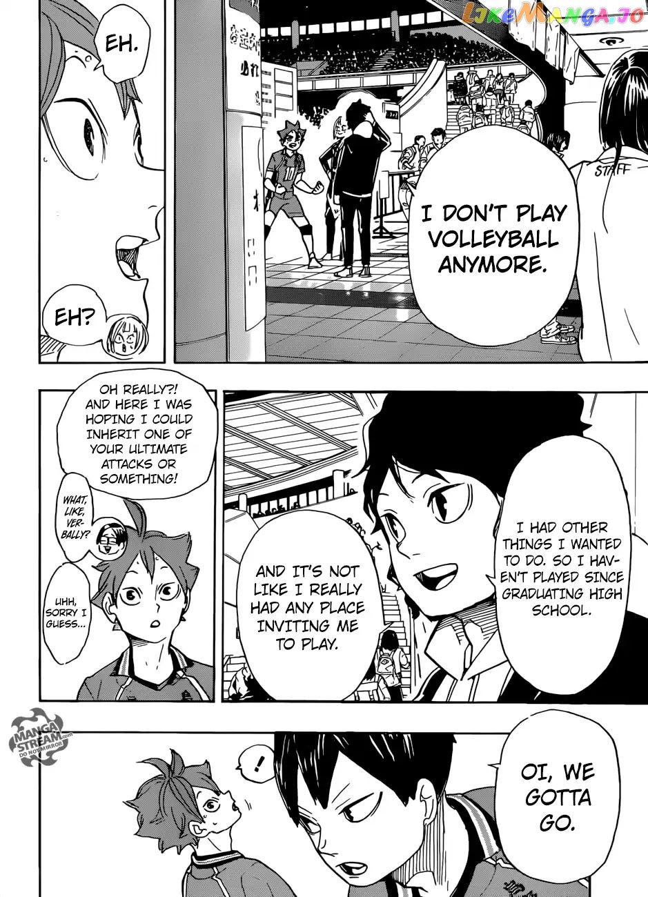 Haikyuu!! - Manga chapter 338 - page 17