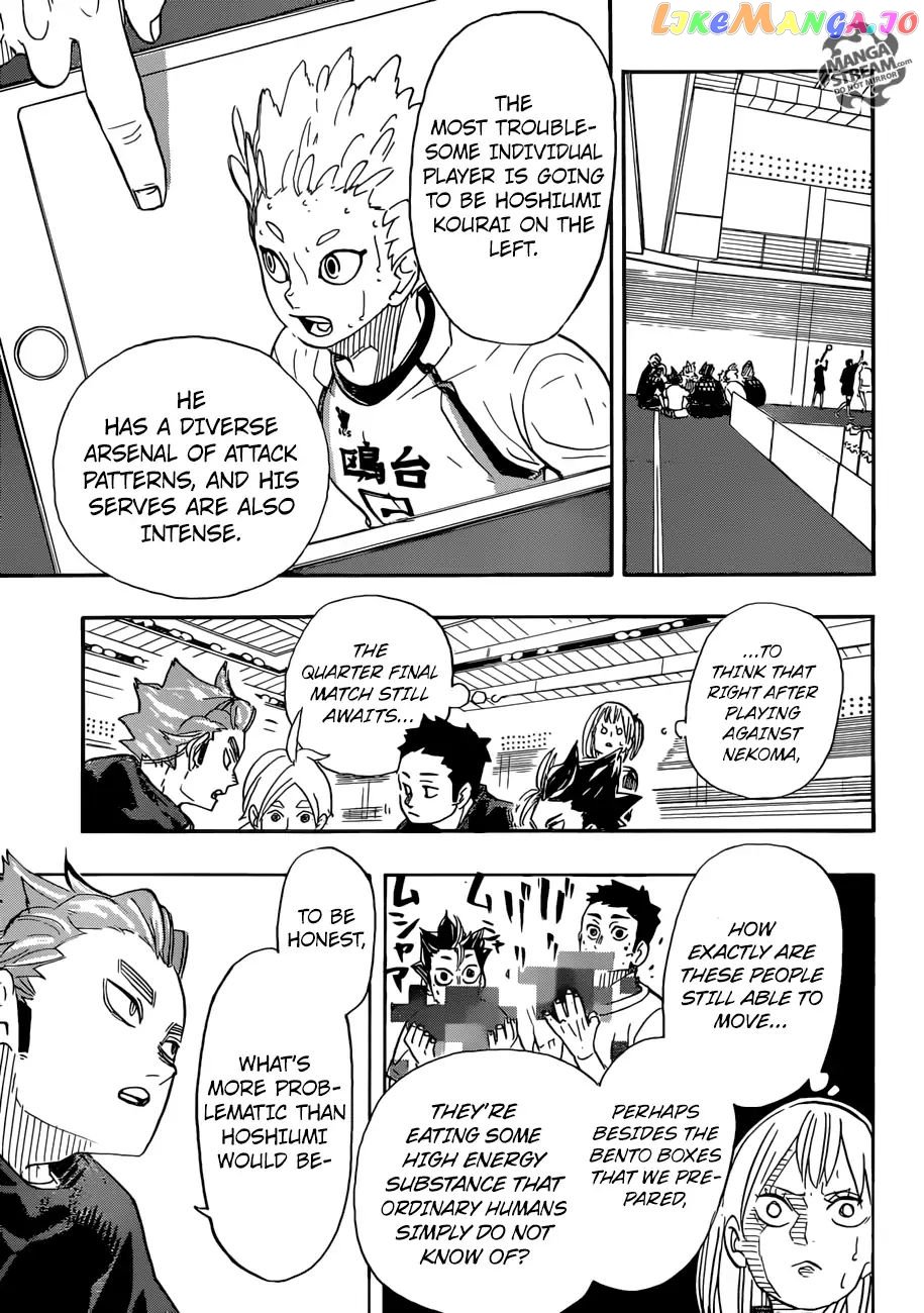 Haikyuu!! - Manga chapter 338 - page 6