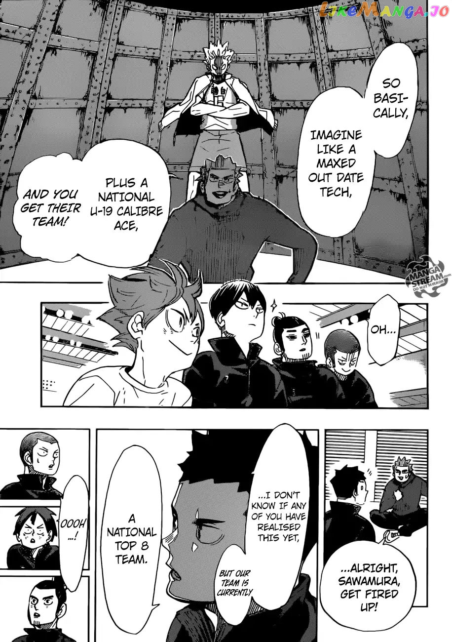 Haikyuu!! - Manga chapter 338 - page 8