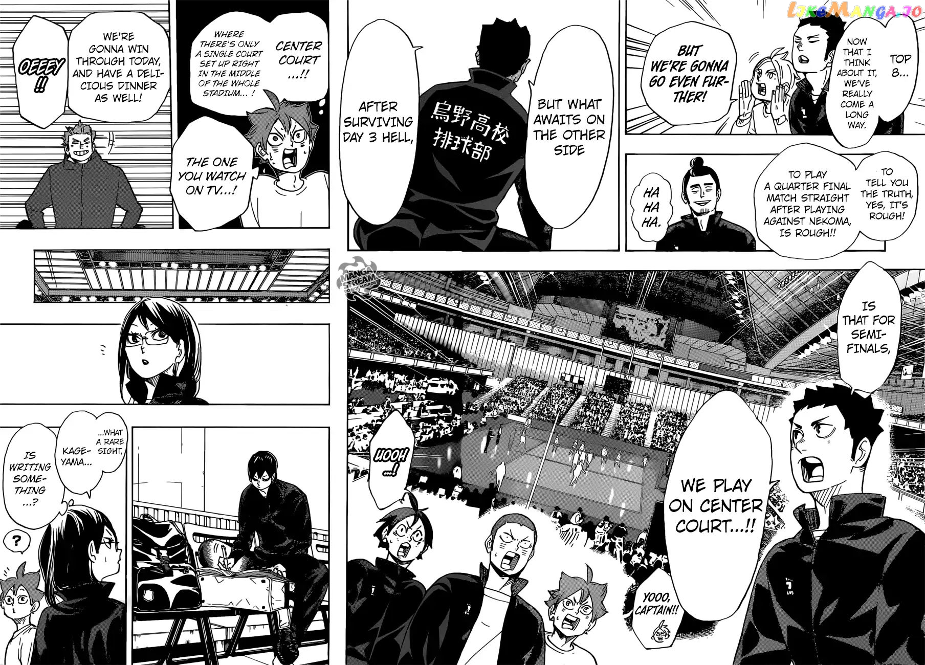 Haikyuu!! - Manga chapter 338 - page 9