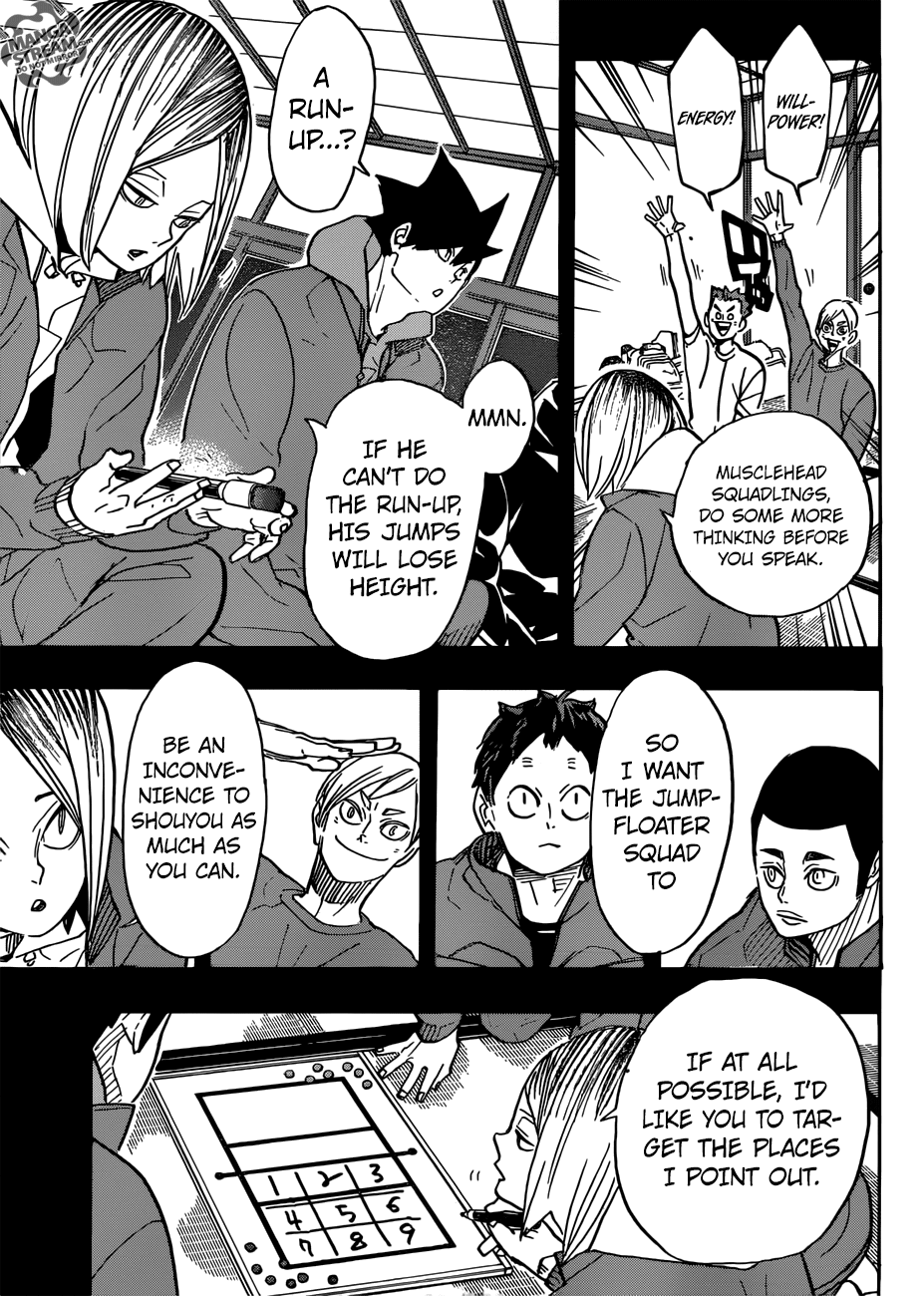 Haikyuu!! - Manga chapter 310 - page 10