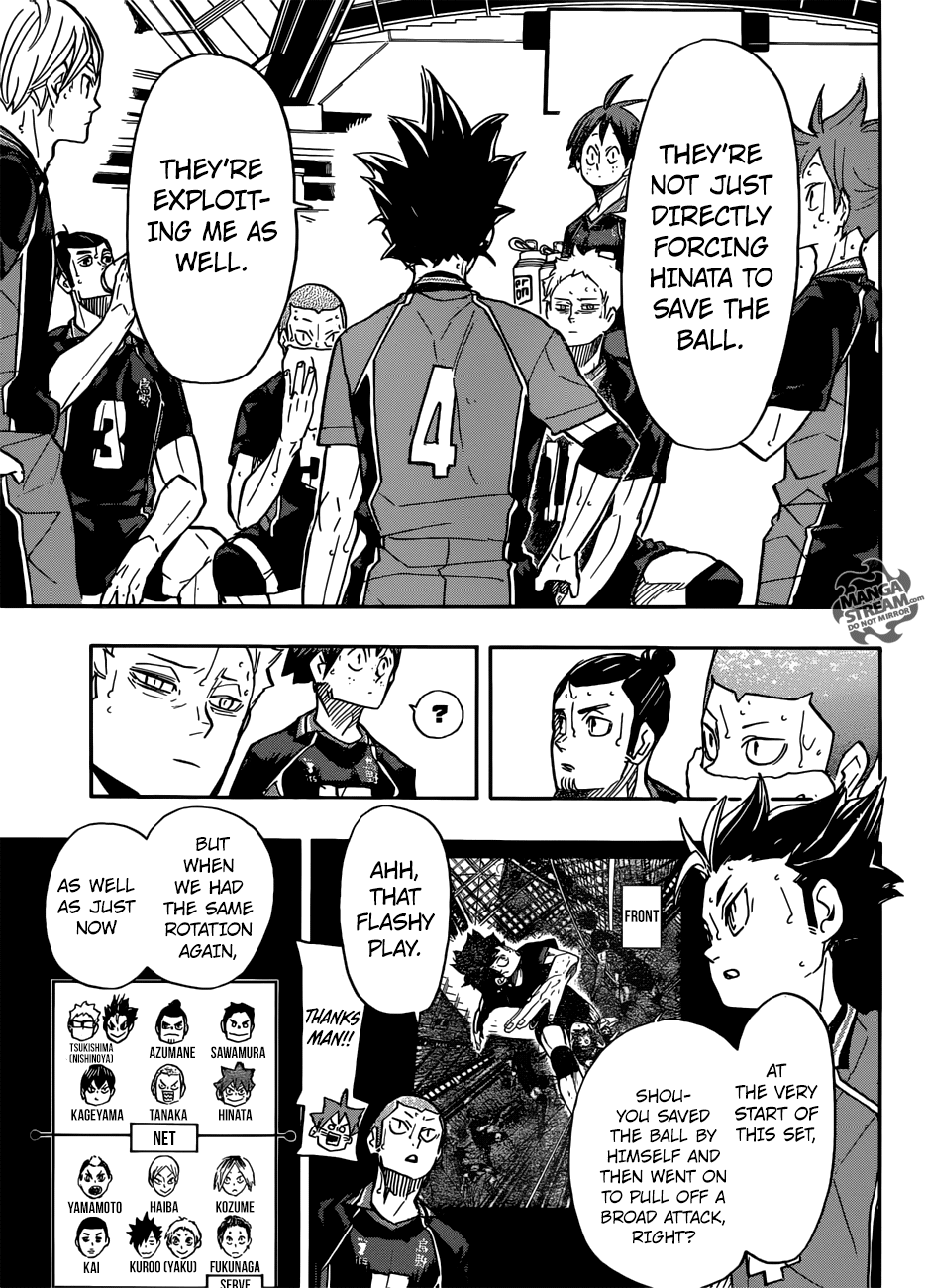 Haikyuu!! - Manga chapter 310 - page 12