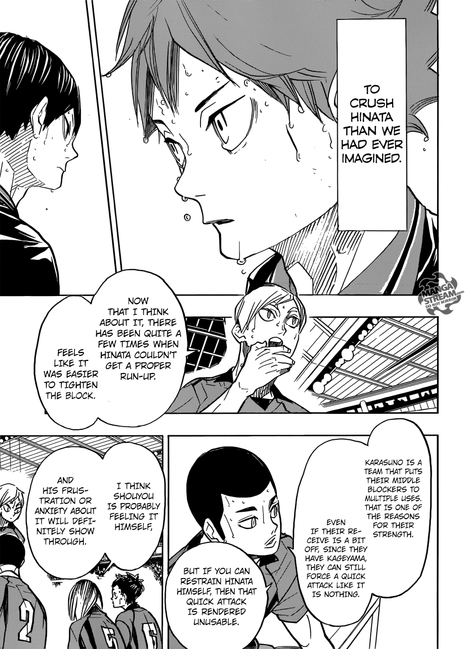 Haikyuu!! - Manga chapter 310 - page 14