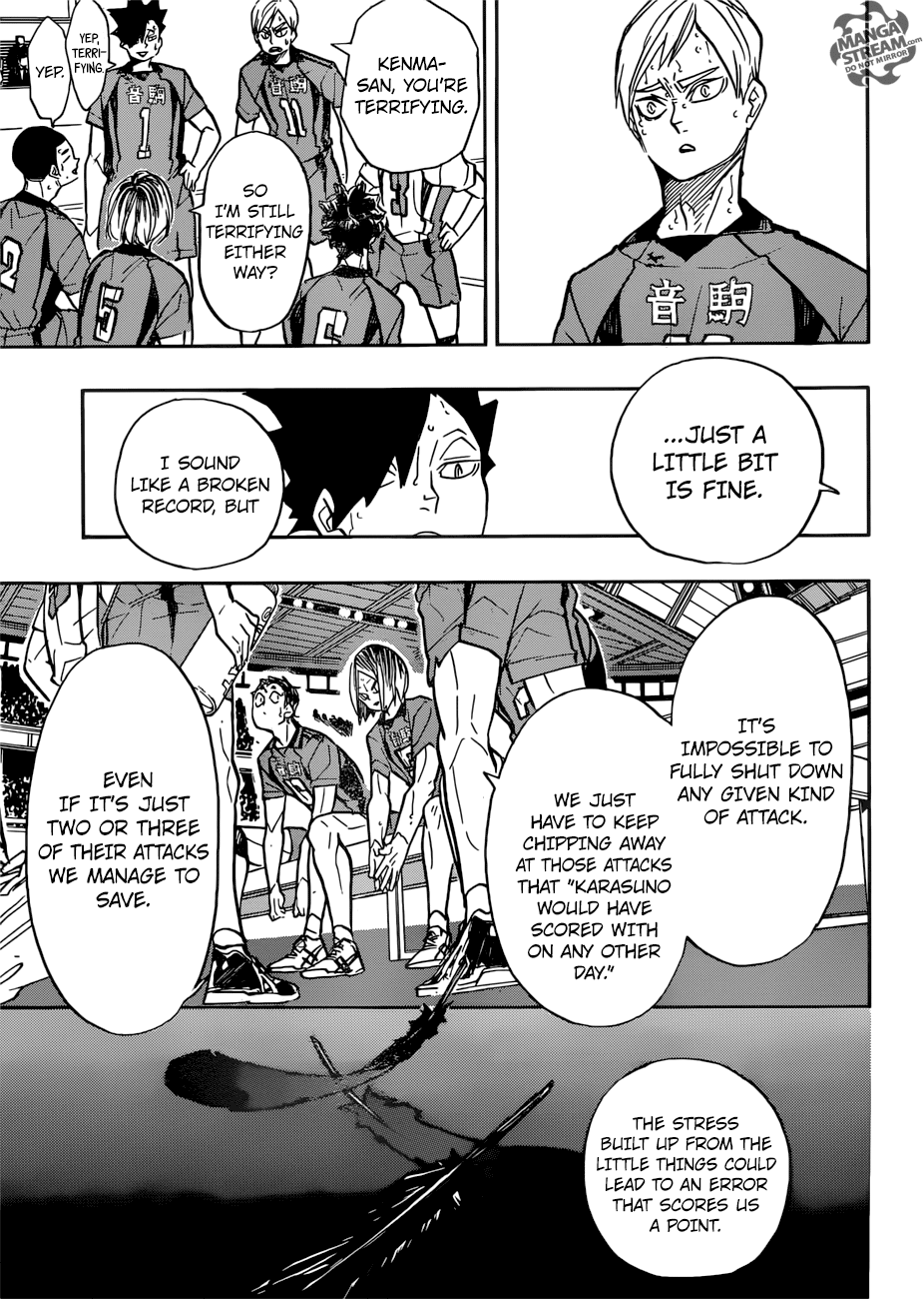 Haikyuu!! - Manga chapter 310 - page 16