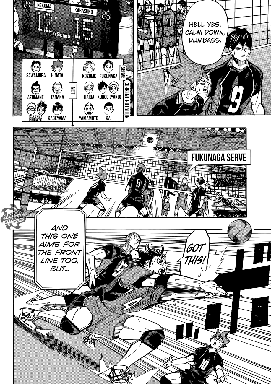 Haikyuu!! - Manga chapter 310 - page 2