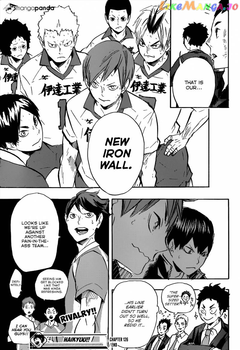 Haikyuu!! chapter 126 - page 21