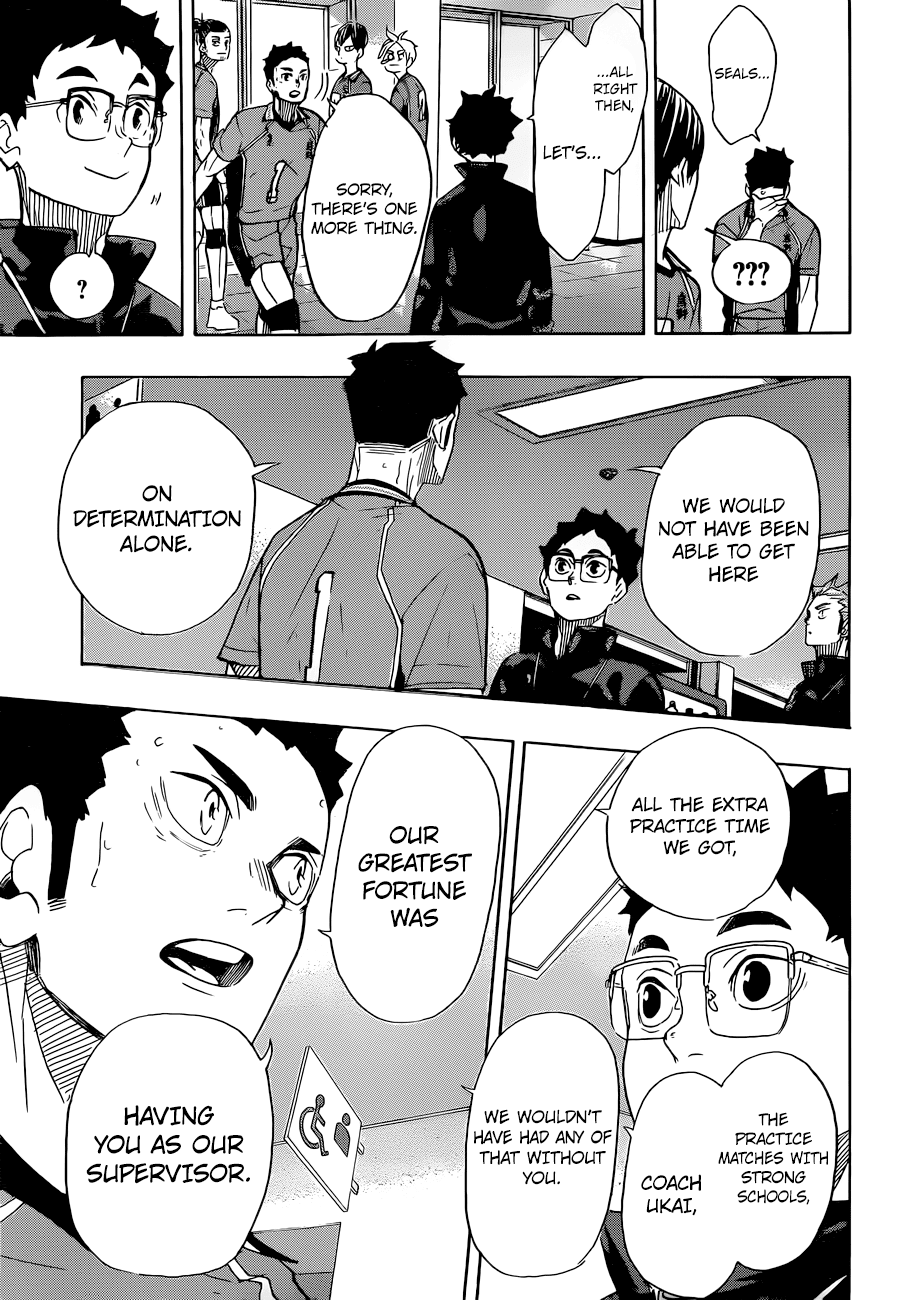 Haikyuu!! chapter 369 - page 8