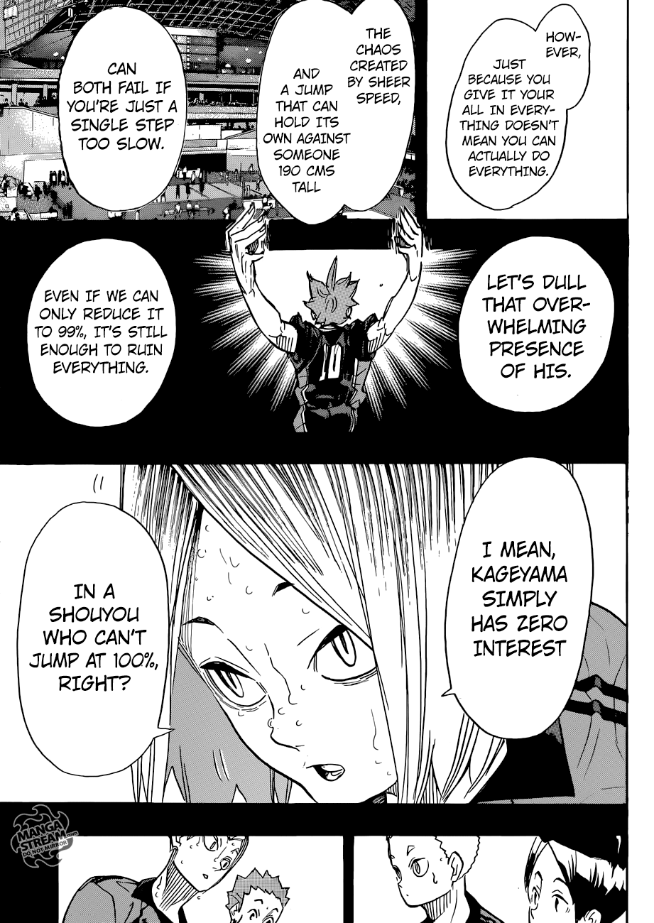 Haikyuu!! - Manga chapter 311 - page 10