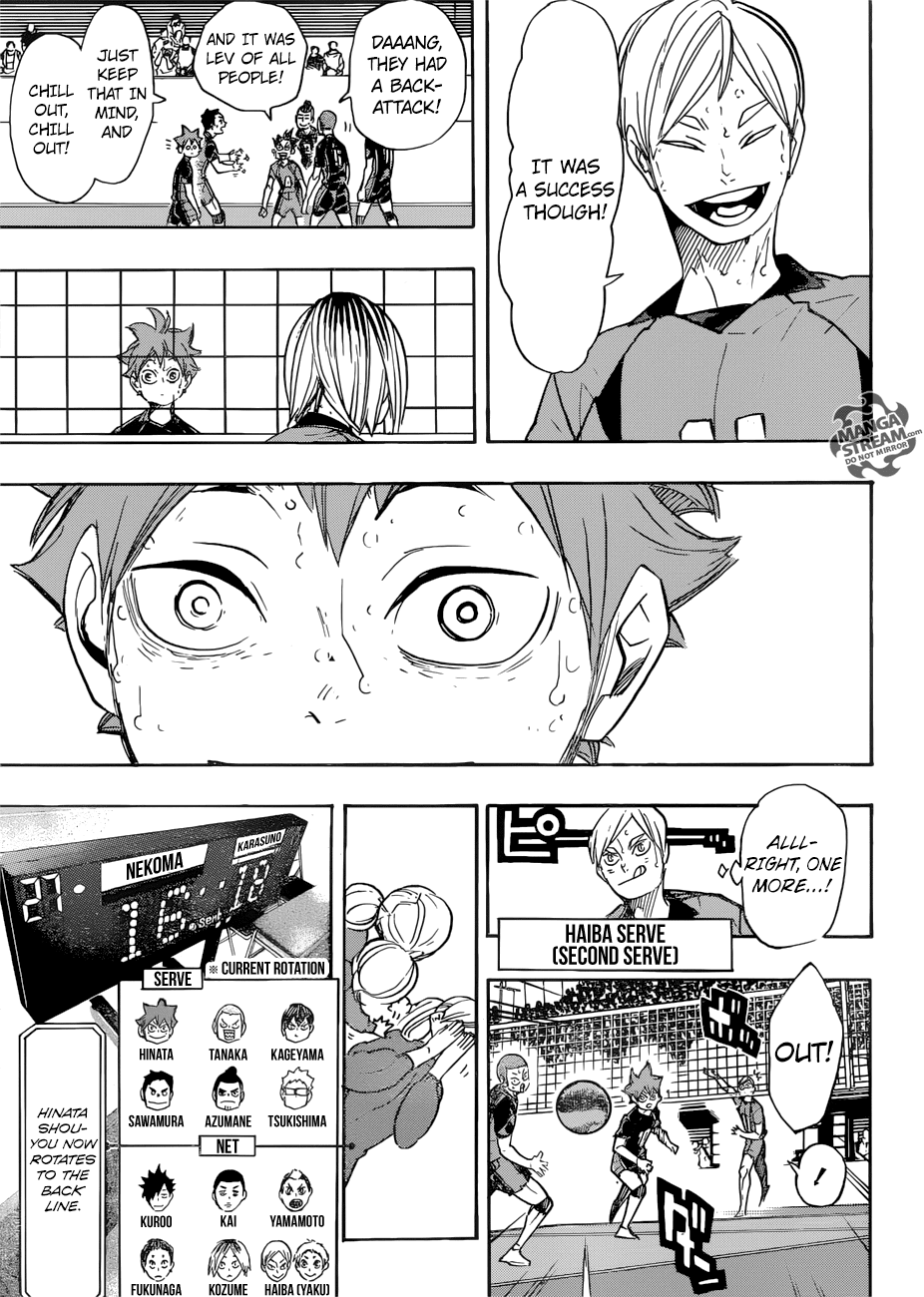 Haikyuu!! - Manga chapter 311 - page 18