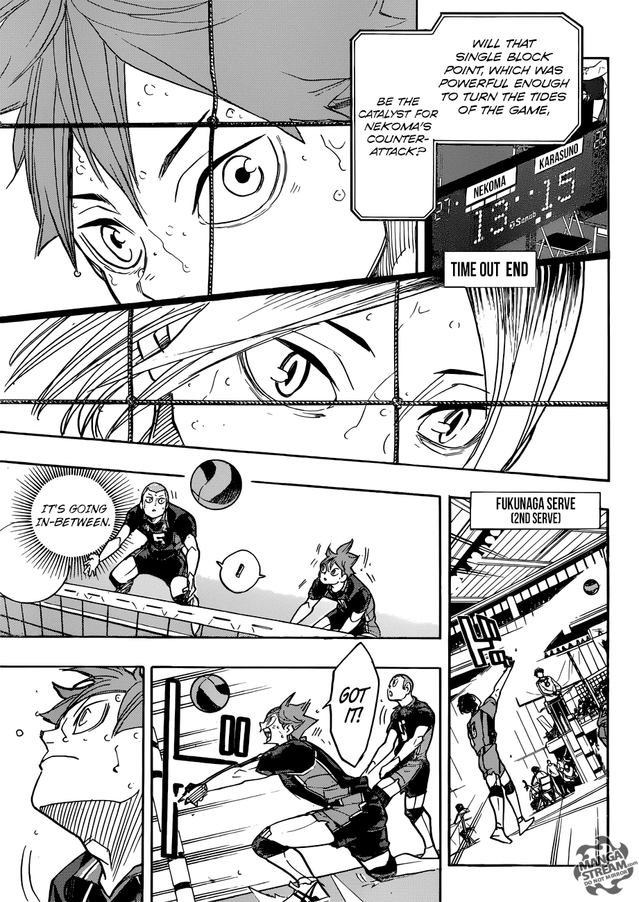 Haikyuu!! - Manga chapter 311 - page 4