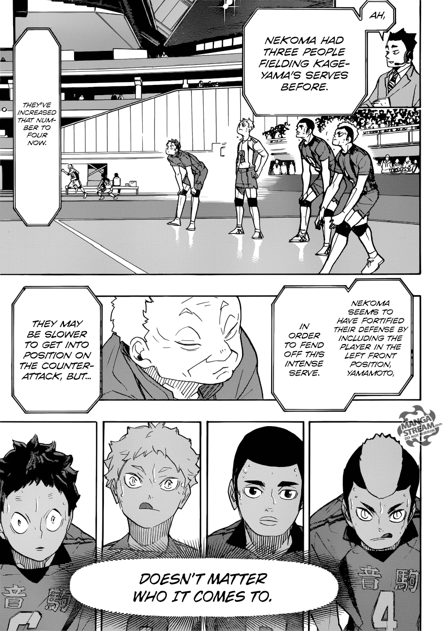 Haikyuu!! - Manga chapter 311 - page 6