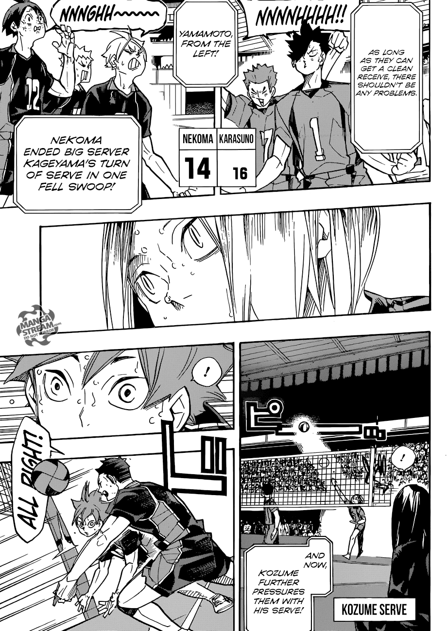 Haikyuu!! - Manga chapter 311 - page 8