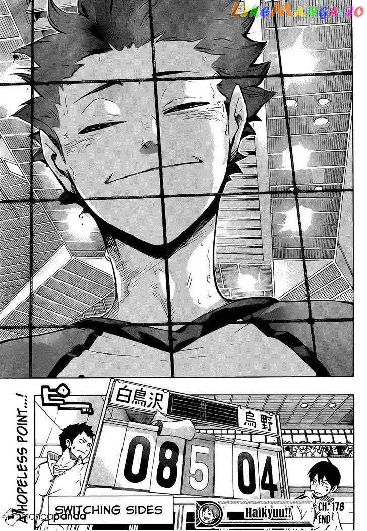 Haikyuu!! chapter 178 - page 18