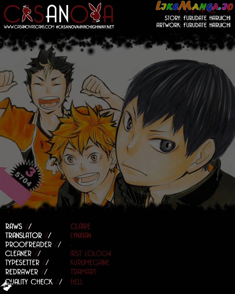 Haikyuu!! chapter 73 - page 1