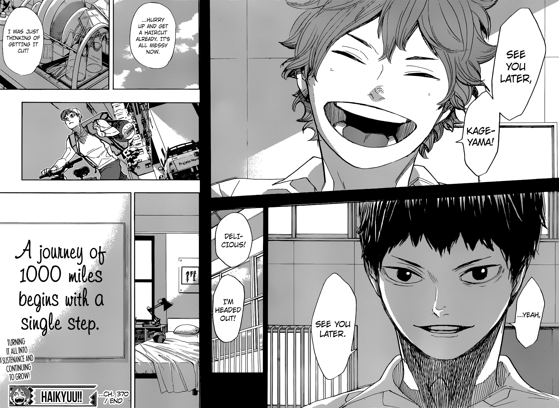 Haikyuu!! - Manga chapter 370 - page 19