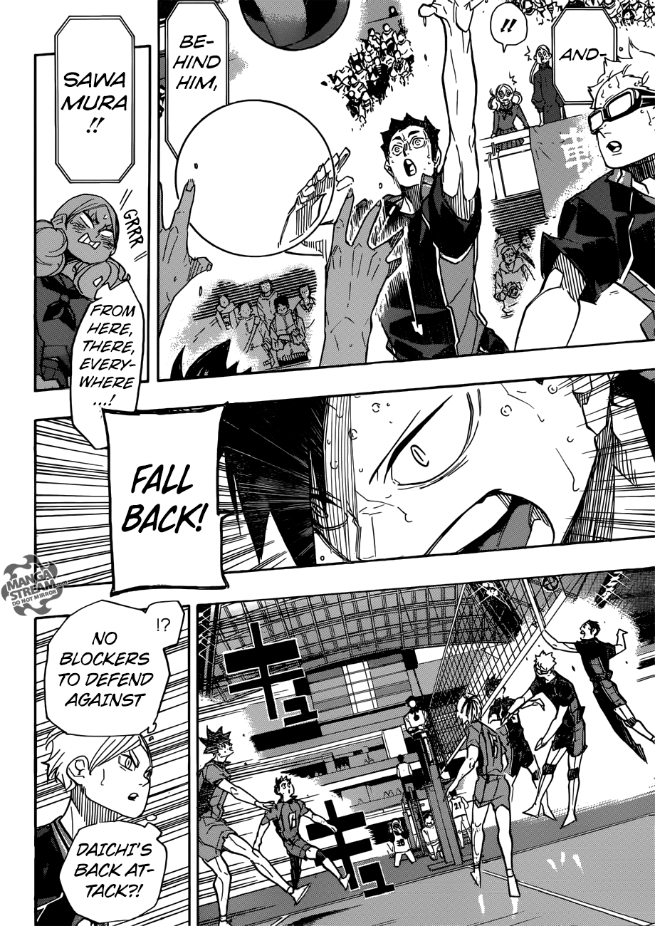 Haikyuu!! - Manga chapter 312 - page 10