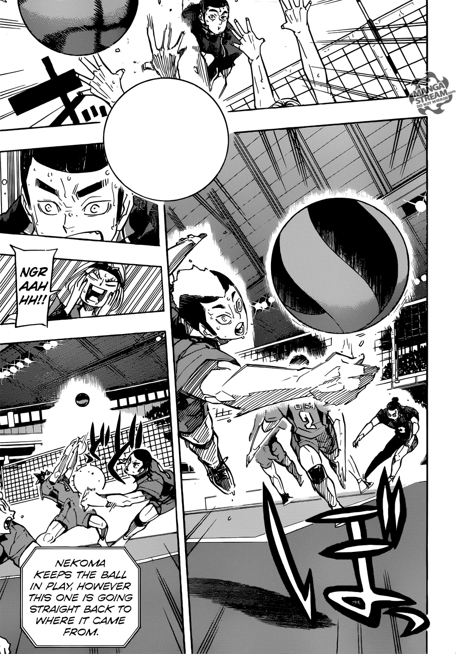 Haikyuu!! - Manga chapter 312 - page 15