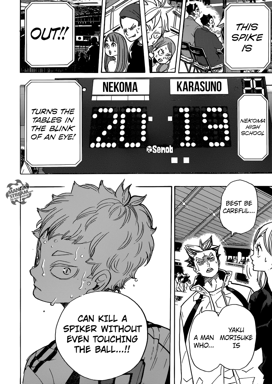 Haikyuu!! - Manga chapter 312 - page 17