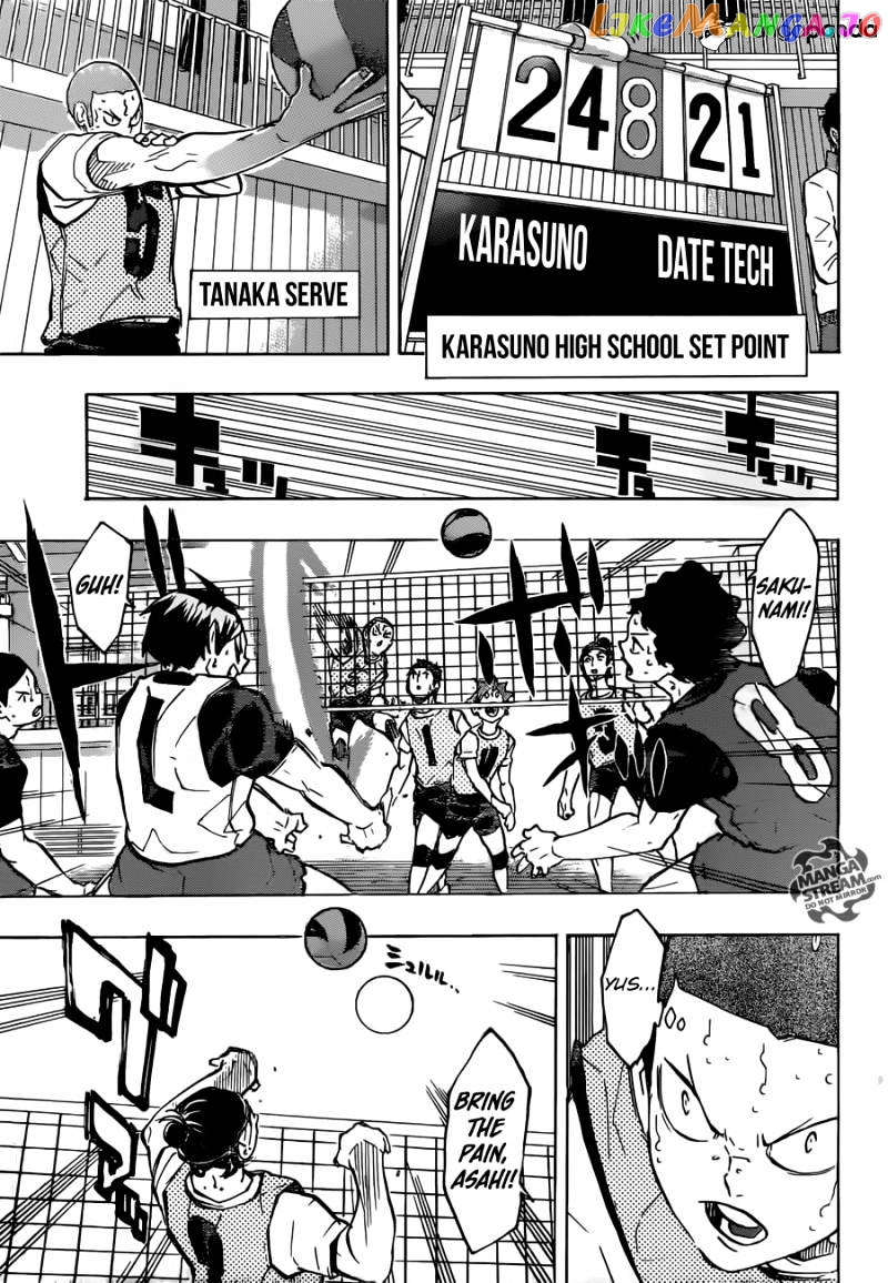 Haikyuu!! chapter 227 - page 15