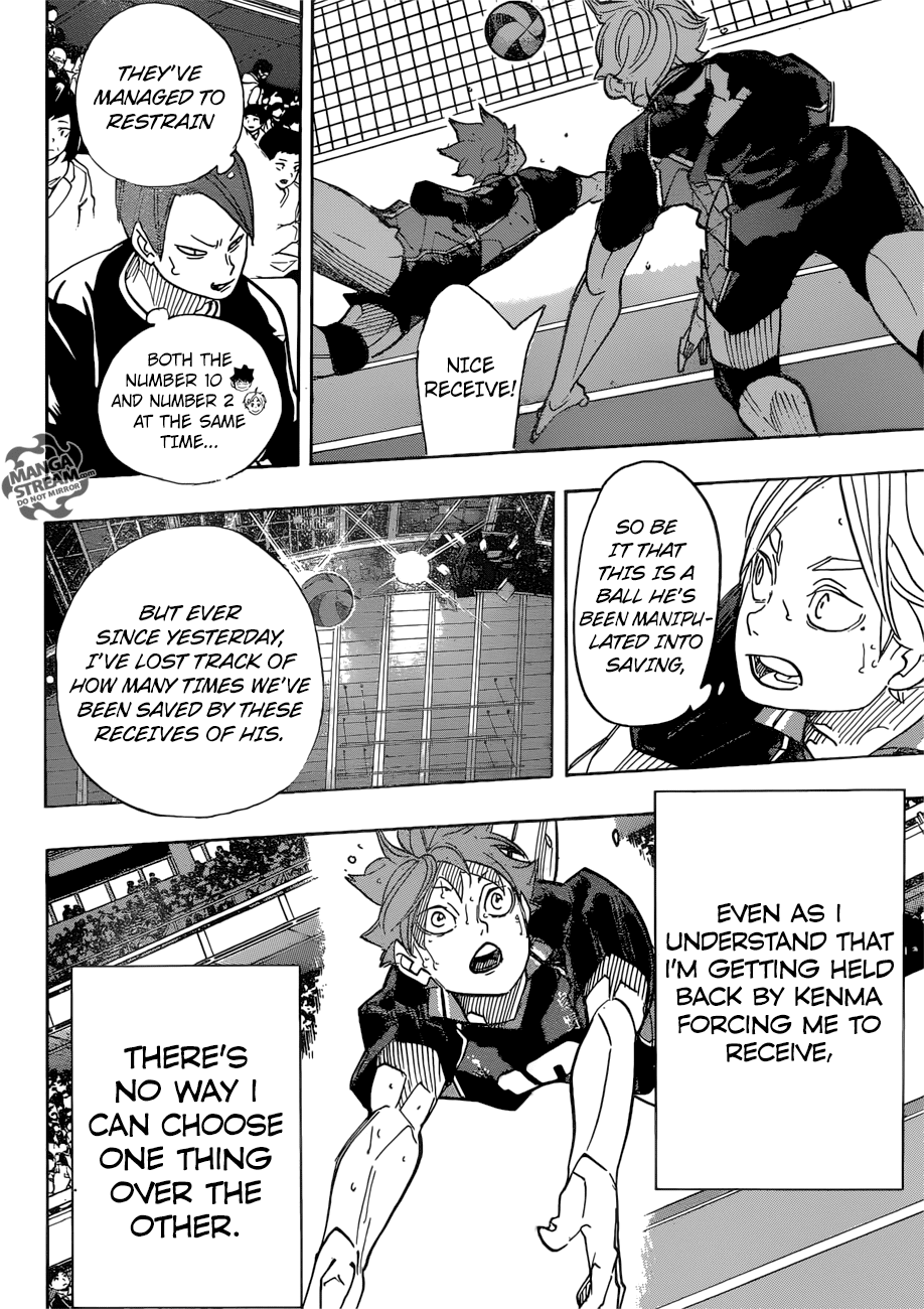 Haikyuu!! - Manga chapter 313 - page 12