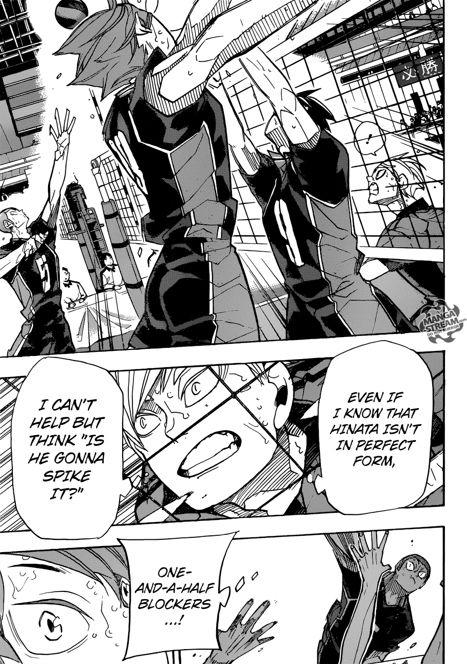 Haikyuu!! - Manga chapter 313 - page 15