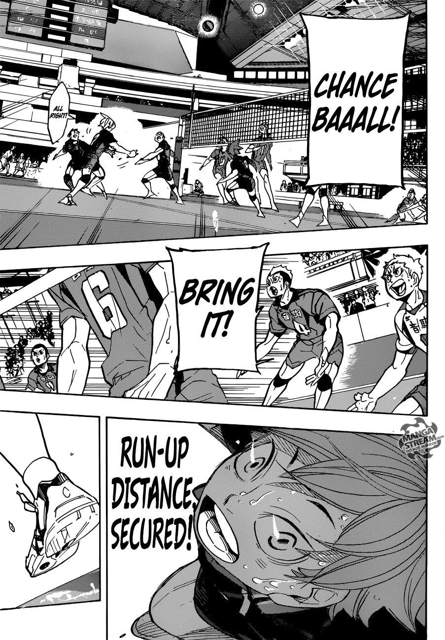 Haikyuu!! - Manga chapter 313 - page 17