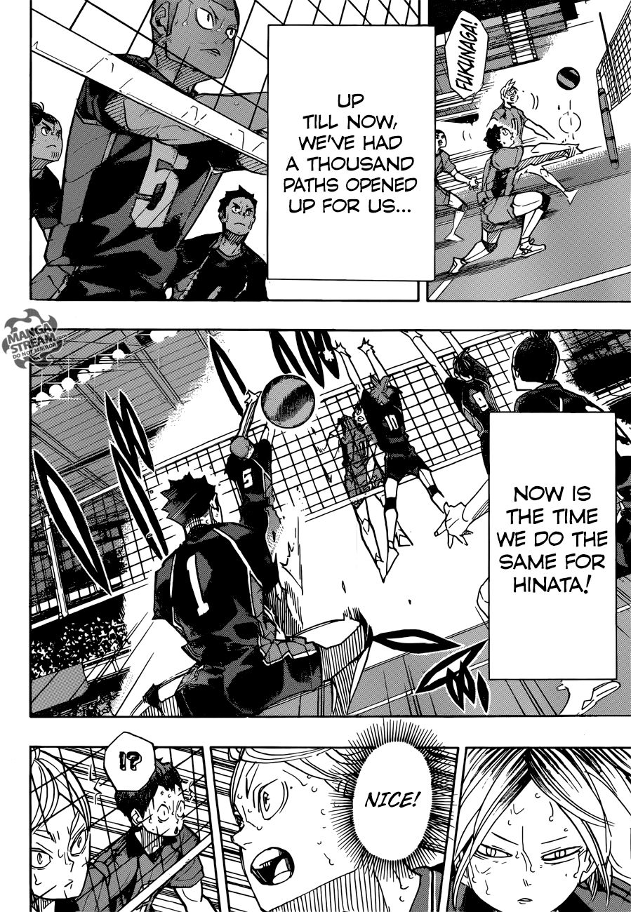 Haikyuu!! - Manga chapter 313 - page 6