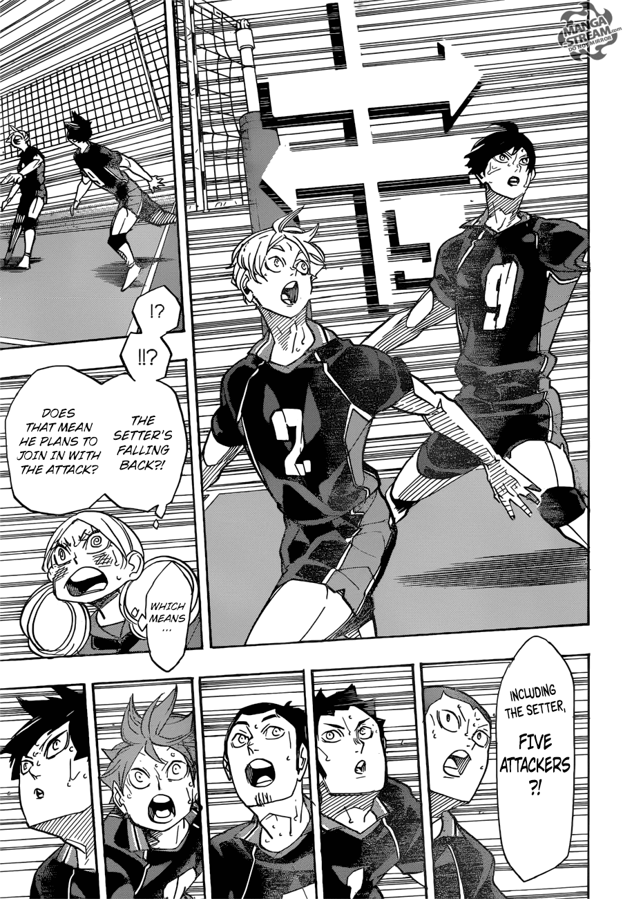 Haikyuu!! - Manga chapter 313 - page 7