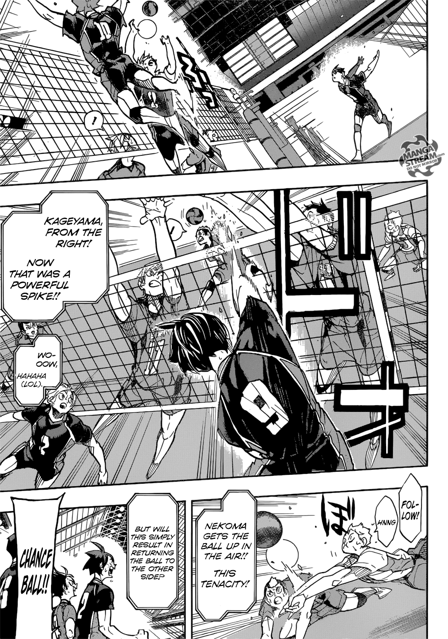 Haikyuu!! - Manga chapter 313 - page 9