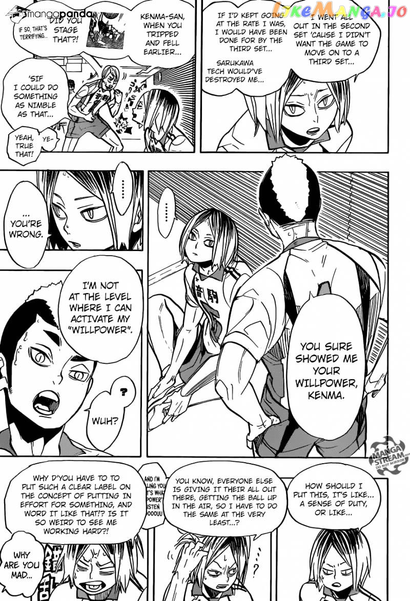 Haikyuu!! chapter 269 - page 7