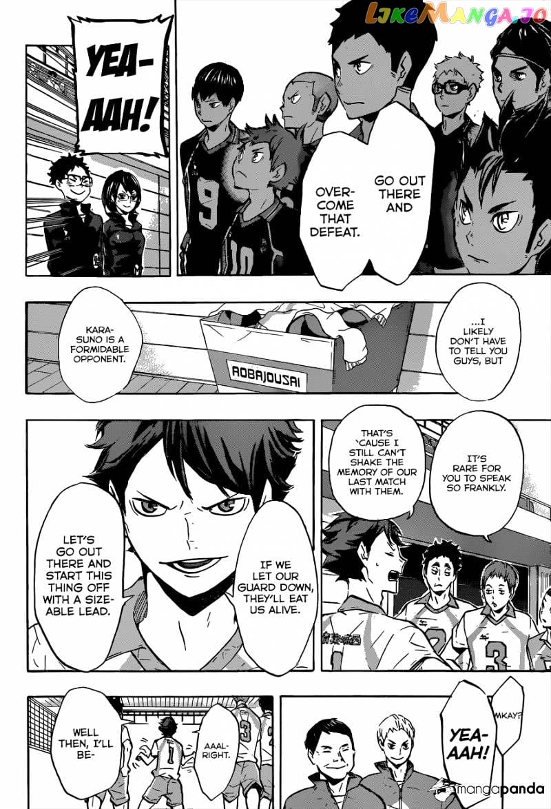 Haikyuu!! chapter 129 - page 9