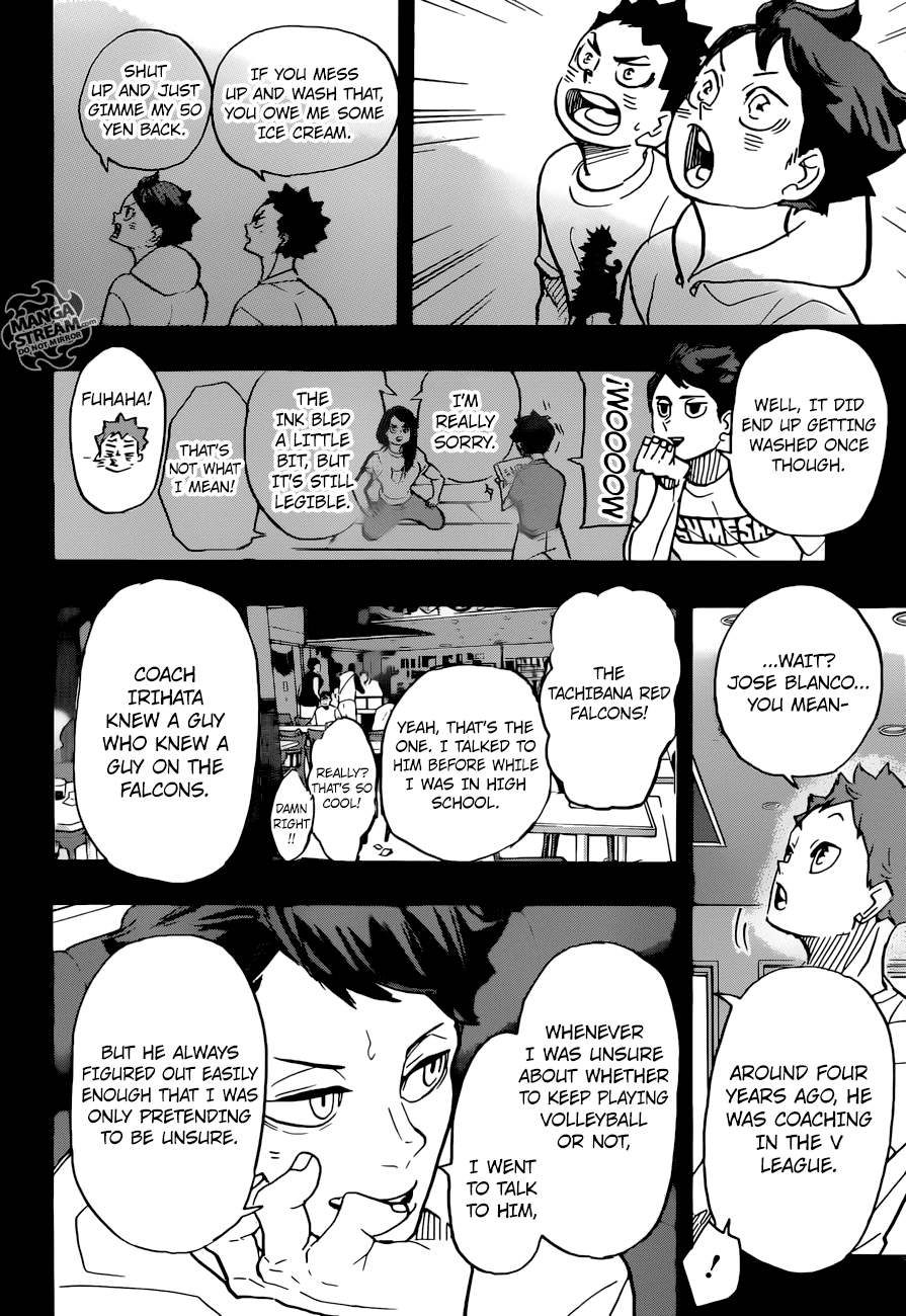 Haikyuu!! chapter 372 - page 15