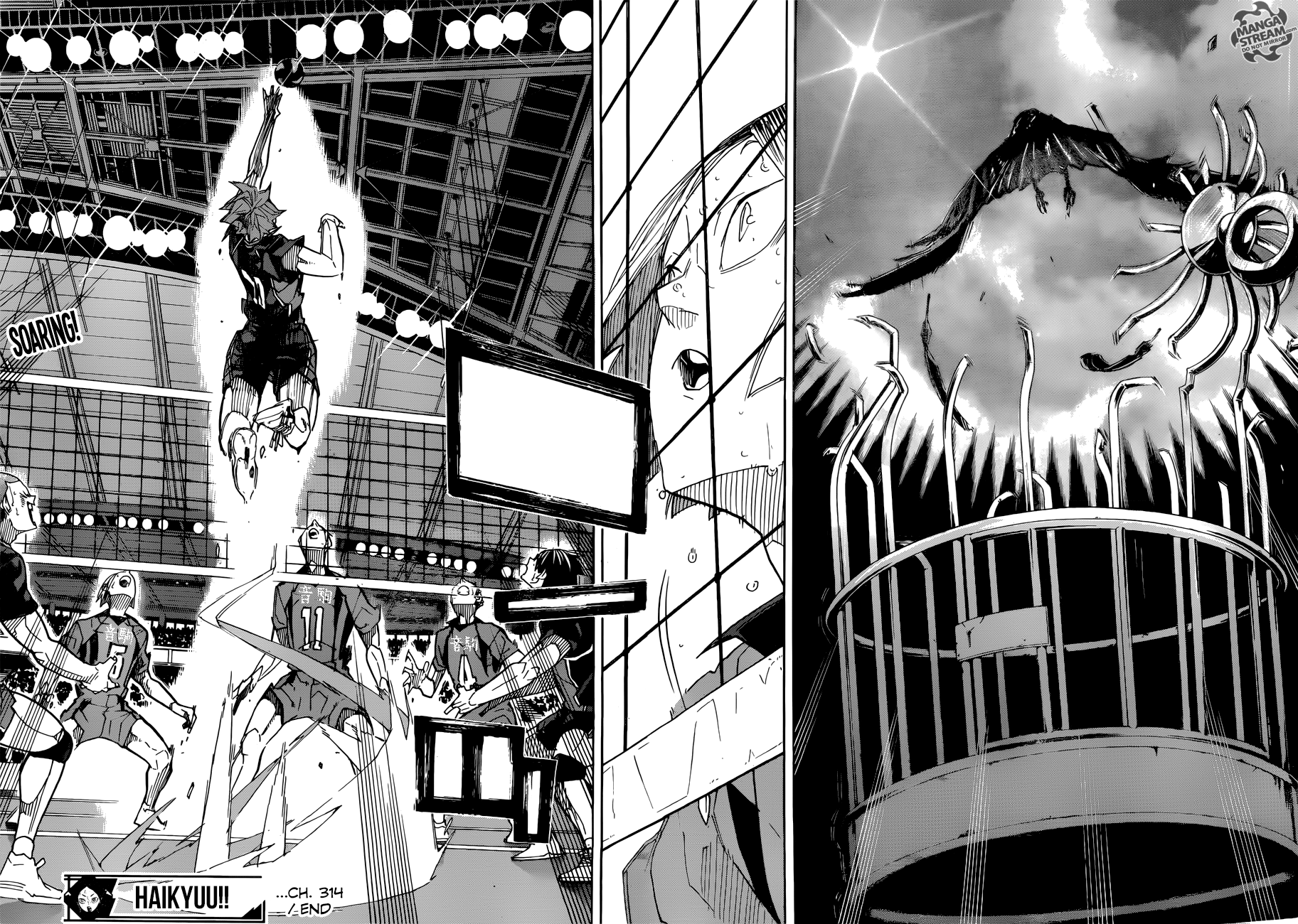 Haikyuu!! - Manga chapter 314 - page 15